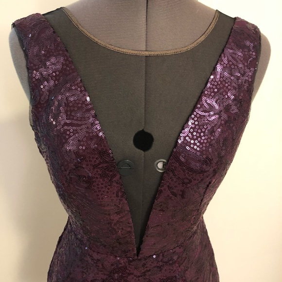 BCBG Selina Sequin Cocktail dress XS 2 - Picture 5 of 8